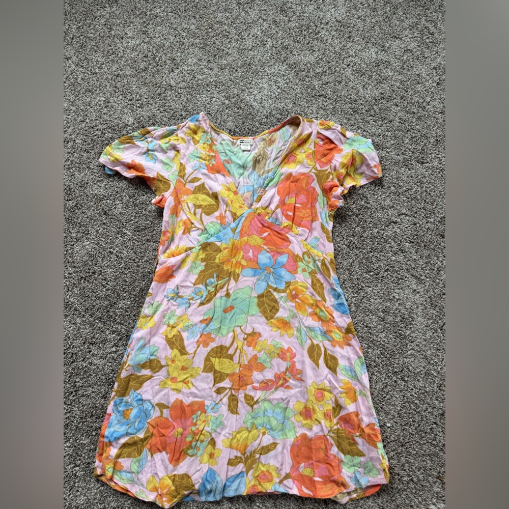 Billabong Floral Midi Dress - Multicolor